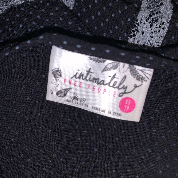 Intimately by Free People Anthropologie slip dress mini top coverup size XS - Picture 6 of 6